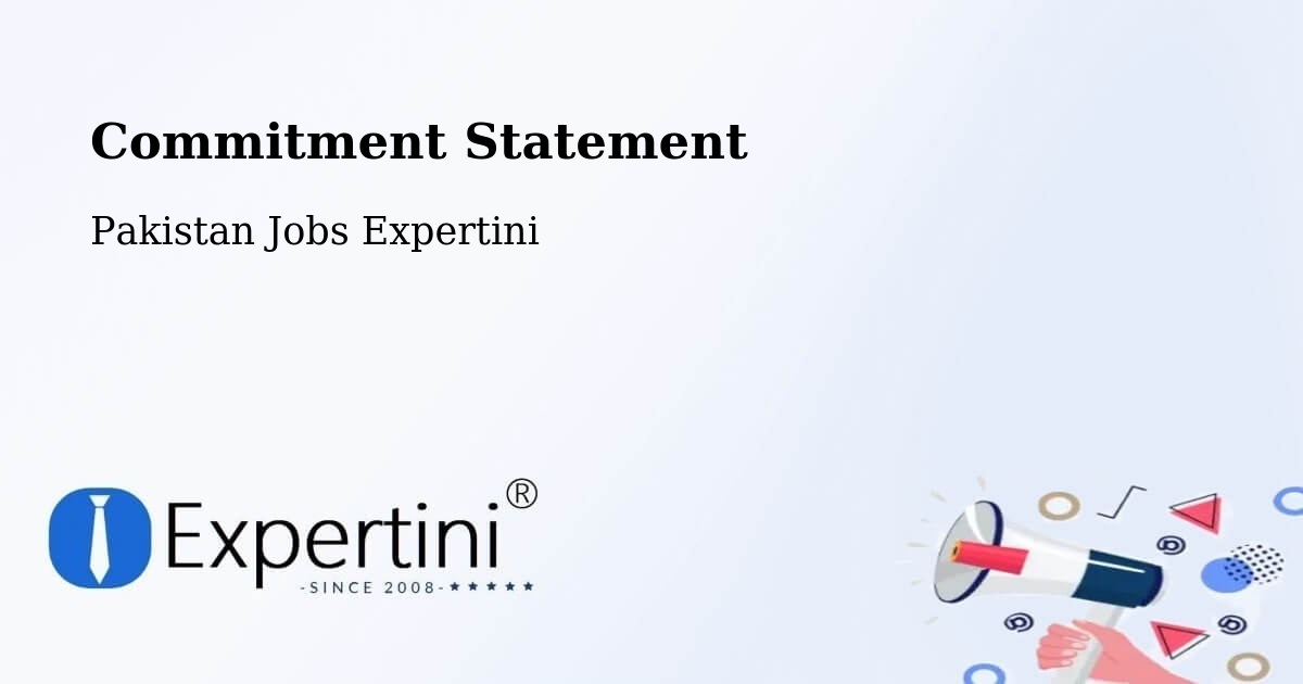 Corporate Commitment – Vihari - Pakistan Jobs Expertini
