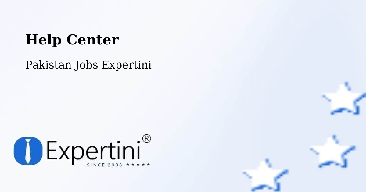 Help Center – Vihari - Pakistan Jobs Expertini