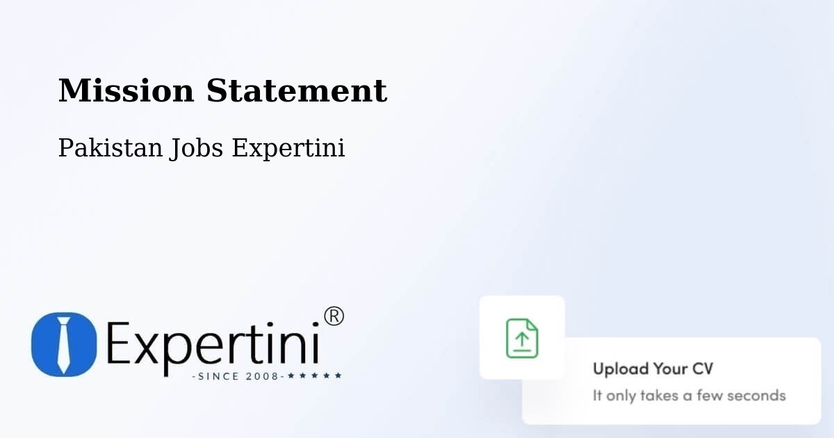 Corporate Mission – Vihari - Pakistan Jobs Expertini