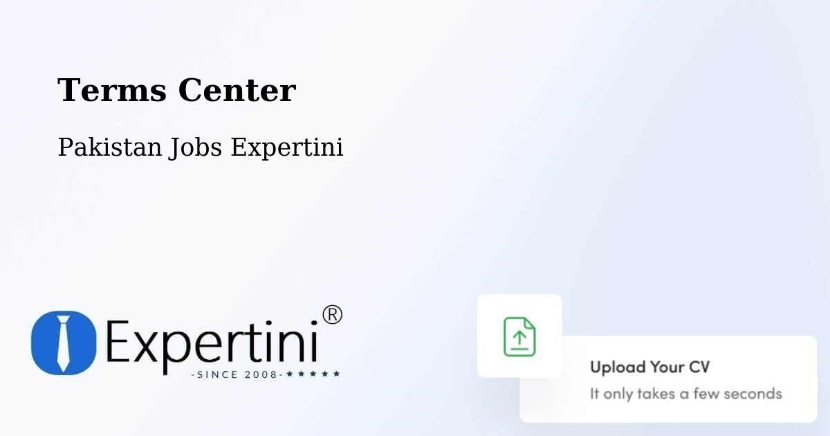 Terms of Service – Vihari - Pakistan Jobs Expertini